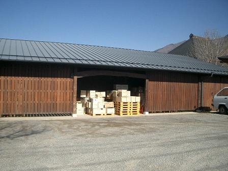 ワインの倉庫
